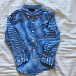 EUC Tommy Hilfiger boys button down shirt